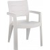 ALLIBERT IBIZA Fotel, 62 x 62 x 83 cm, biały 17197867