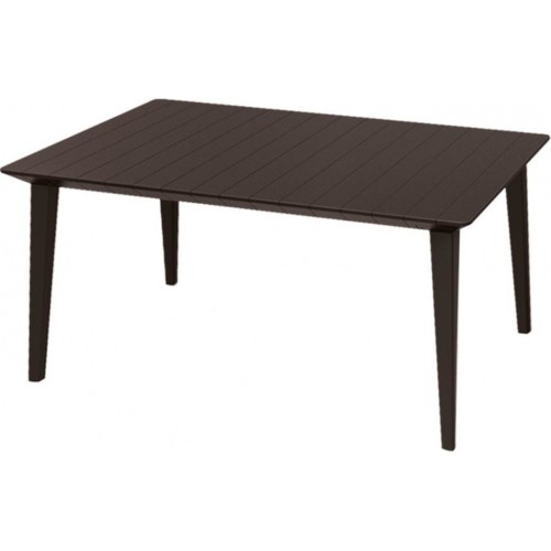 ALLIBERT LIMA 160 Stół ogrodowy 157 x 98 x 74cm, brązowy 17202806 ALLIBERT LIMA 160 Stół ogrodowy 157 x 98 x 74cm, brązowy 17202806
