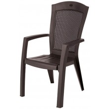 ALLIBERT MINNESOTA Krzesło, 61 x 65 x 99 cm, brązowy 17198329