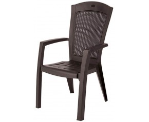 KETER MINNESOTA Krzesło ogrodowe, 61 x 65 x 99 cm, brązowy 17198329