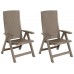 ALLIBERT MONTREAL 2x Krzesło ogrodowe, 63 x 67 x 111 cm, cappuccino 17201891