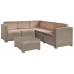 ALLIBERT Zestaw mebli ogrodowych PROVENCE cappuccino/piaskowy 17190706