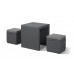 ALLIBERT Meble ogrodowe DELANO LOUNGE antracyt 97/75