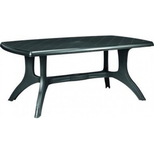 ALLIBERT WELLINGTON Stół ogrodowy 184 x 103 x 73cm antracyt 17180029