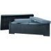 ALLIBERT Skrzynia ogrodowa RIVIERA 320L antracyt 185773