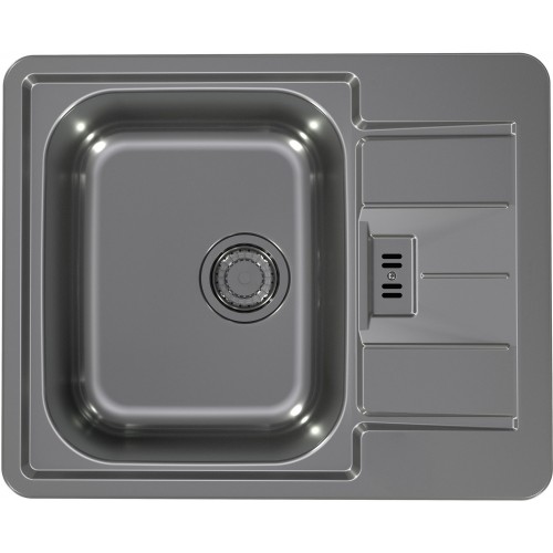 ALVEUS LINE 60 Monarch Zlewozmywak, 615 x 500 mm, antracyt 1078537