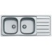ALVEUS LINE 100 Zlewozmywak stalowy, 1160 x 500 mm, len 1087981