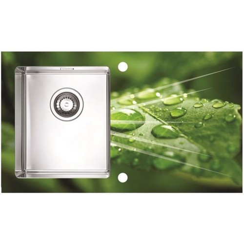 ALVEUS Karat 10 Zlewozmywak, 860 x 500 mm, lewy, RAL/grafika 1102953