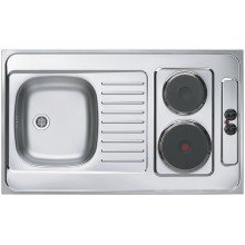 ALVEUS COMBI ELECTRA 100 Zlewozmywak z wbudowaną kuchenką, 1000 x 600 mm, 3000 W 1105248