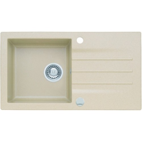 ALVEUS Cortina 70 granitowy zlewozmywak, 780 x 435 mm, POP-UP, beżowy 1633055