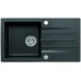 ALVEUS Cortina 70 granitowy zlewozmywak, 780 x 435 mm, POP-UP, czarny 1633091