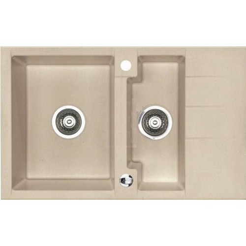 ALVEUS Cubo 40 zlewozmywak, 780 x 500 mm, beżowy 1067421