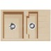 ALVEUS Cubo 40 zlewozmywak, 780 x 500 mm, cappuccino-metalik 1054733