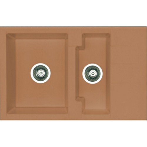 ALVEUS CUBO 40 POP-UP zlewozmywak macchiato ALVEUS CUBO 40 POP-UP zlewozmywak macchiato