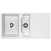 ALVEUS Cubo 70 zlewozmywak, 980 x 500 mm, biały 1054761