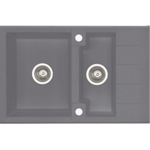 ALVEUS Cubo 40 zlewozmywak, 780 x 500 mm, popiel-metalik 1054731