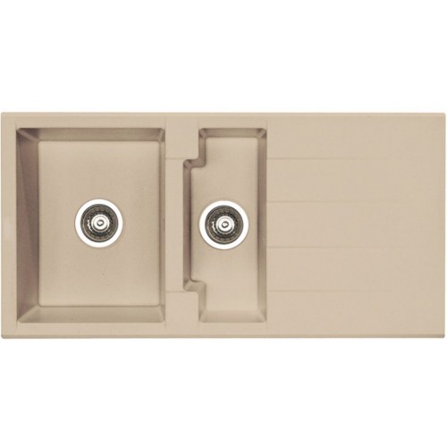 ALVEUS CUBO 70 POP-UP zlewozmywak cappuccino metalik, 1054771