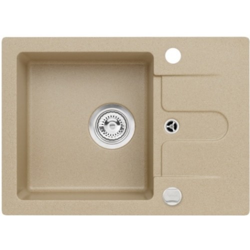 ALVEUS CORTINA 10 Zlewozmywak granitowy, 580 x 420 mm, POP-UP, beżowy ALVEUS CORTINA 10 Zlewozmywak granitowy, 580 x 420 mm, POP-UP, beżowy