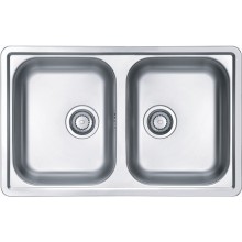ALVEUS LINE 90 Zlewozmywak stalowy, 790x 500 mm, naturalny 1066751
