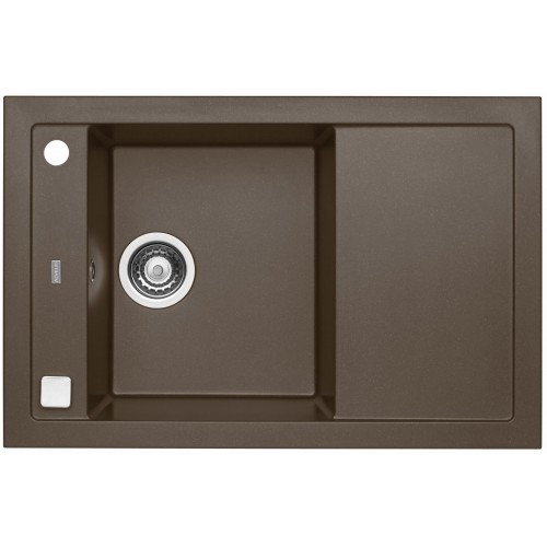 ALVEUS FORMIC 30 Zlewozmywak granitowy, 760 x 500 mm, chocolate 03