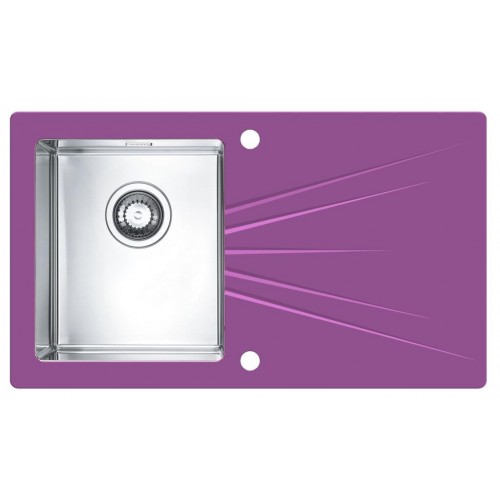 ALVEUS Karat 10 Zlewozmywak, 860 x 500 mm, fioletowy Karat10/fialova ALVEUS Karat 10 Zlewozmywak, 860 x 500 mm, fioletowy Karat10/fialova