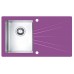 ALVEUS Karat 10 Zlewozmywak, 860 x 500 mm, fioletowy Karat10/fialova