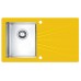 ALVEUS Karat 10 Zlewozmywak, 860 x 500 mm, żółty Karat10/ZLUTA