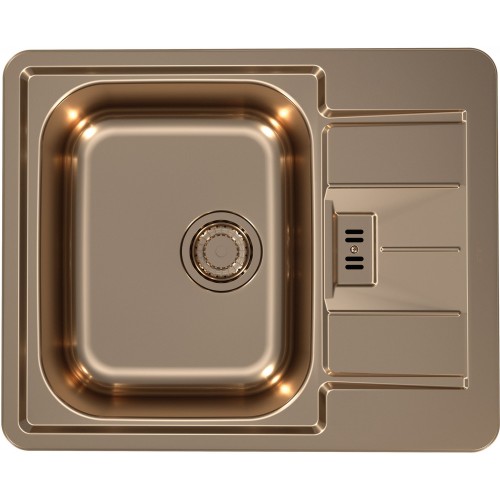 ALVEUS LINE 60 Monarch Zlewozmywak, 615 x 500 mm, miedż 1068998 ALVEUS LINE 60 Monarch Zlewozmywak, 615 x 500 mm, miedż 1068998