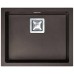 ALVEUS QUADRIX 50 Zlewozmywak granitowy, 560 x 460 mm, chocolate 03