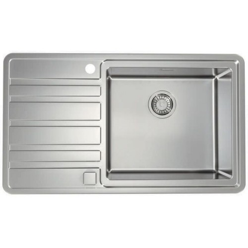 ALVEUS RANDO 50 P Zlewozmywak stalowy jednokomorowy, 860 x 500 mm, prawy 1131208