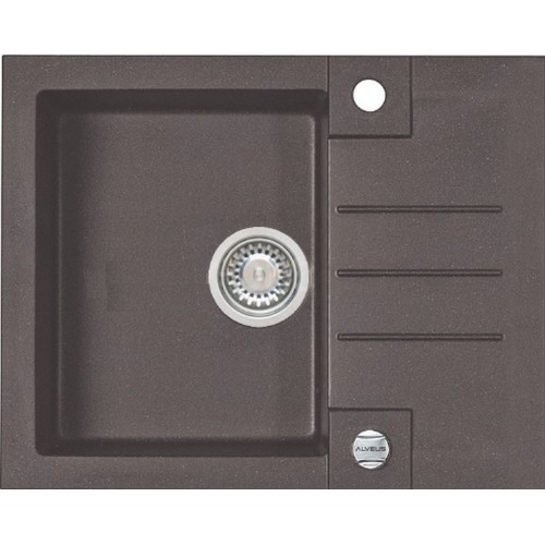 ALVEUS ROCK 30 Zlewozmywak granitowy, 595x475 mm, ganital plus chocolate 03 ALVEUS ROCK 30 Zlewozmywak granitowy, 595x475 mm, ganital plus chocolate 03
