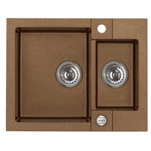 ALVEUS ROCK 80 zlewozmywak brązowy