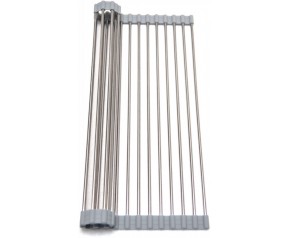 ALVEUS AllRound Kratka ociekowa, 450x325 mm, chrom/silikon 1131412
