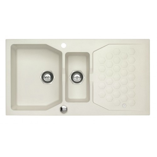 ALVEUS Sensual 70 zlewozmywak granitowy, 980 x 520 mm, pearl 01 4307001 ALVEUS Sensual 70 zlewozmywak granitowy, 980 x 520 mm, pearl 01 4307001