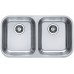 ALVEUS DUO 30 Zlewozmywak stalowy, 752 x 440 mm 1036849