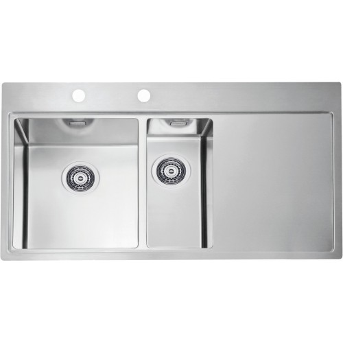 ALVEUS PURE 60 L Zlewozmywak stalowy, 980 x 525 mm, lewy 1103654 ALVEUS PURE 60 L Zlewozmywak stalowy, 980 x 525 mm, lewy 1103654