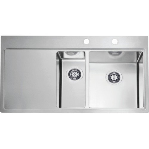 ALVEUS PURE 60 P Zlewozmywak stalowy, 980 x 525 mm, prawy 1103655