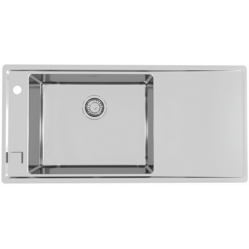 ALVEUS STRICTO 30 L Zlewozmywak stalowy, 980 x 472 mm, lewy 1124359