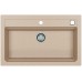 ALVEUS ATROX 40 Zlewozmywak granitowy, 790 x 500 mm, terra 1140444