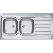 ALVEUS CLASSIC 100 Zlewozmywak stalowy, 1200 x 600 mm, lewy 1009084