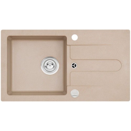 ALVEUS CORTINA 110 Zlewozmywak granitowy, 750 x 420 mm, POP-UP, beżowy ALVEUS CORTINA 110 Zlewozmywak granitowy, 750 x 420 mm, POP-UP, beżowy