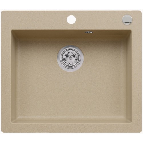 ALVEUS CORTINA 160 Zlewozmywak granitowy, 570 x 500 mm, beżowy 1133446 ALVEUS CORTINA 160 Zlewozmywak granitowy, 570 x 500 mm, beżowy 1133446