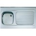 ALVEUS Classic 70 zlewozmywak, satin, lewy 1008892