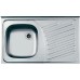 ALVEUS Compact 10 zlewozmywak, satin, lewy 1009426