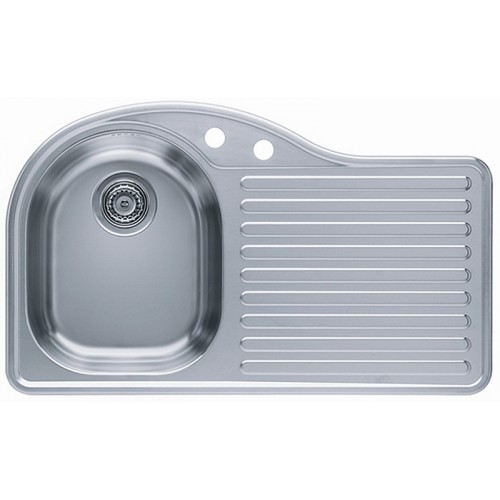 ALVEUS Futur 30 zlewozmywak, 845 x 510 mm, satin, lewy 1009184