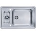 ALVEUS Praktik 50 zlewozmywak, 810 x 510 mm, satin 1009360