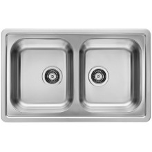 ALVEUS ELEGANT 40 Zlewozmywak stalowy, 810 x 510 mm, satyna 1009383