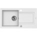 ALVEUS FALCON 30 Zlewozmywak granitowy, 780 x 435 mm, biały