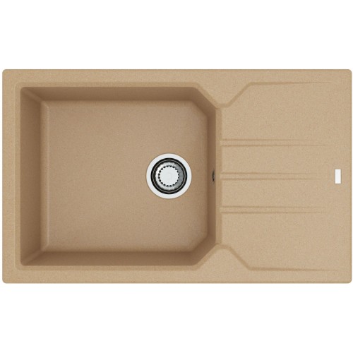 ALVEUS RECORD 40 Zlewozmywak granitowy, 780 x 480 mm, beżowy 1144465