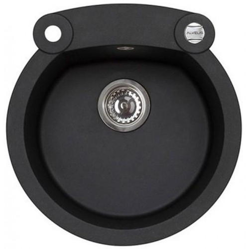 ALVEUS ROLL 10 Zlewozmywak granitowy, 530 mm, czarny 91 1090969 ALVEUS ROLL 10 Zlewozmywak granitowy, 530 mm, czarny 91 1090969